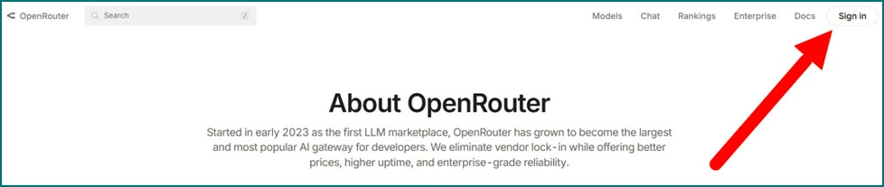 OpenRouter AI